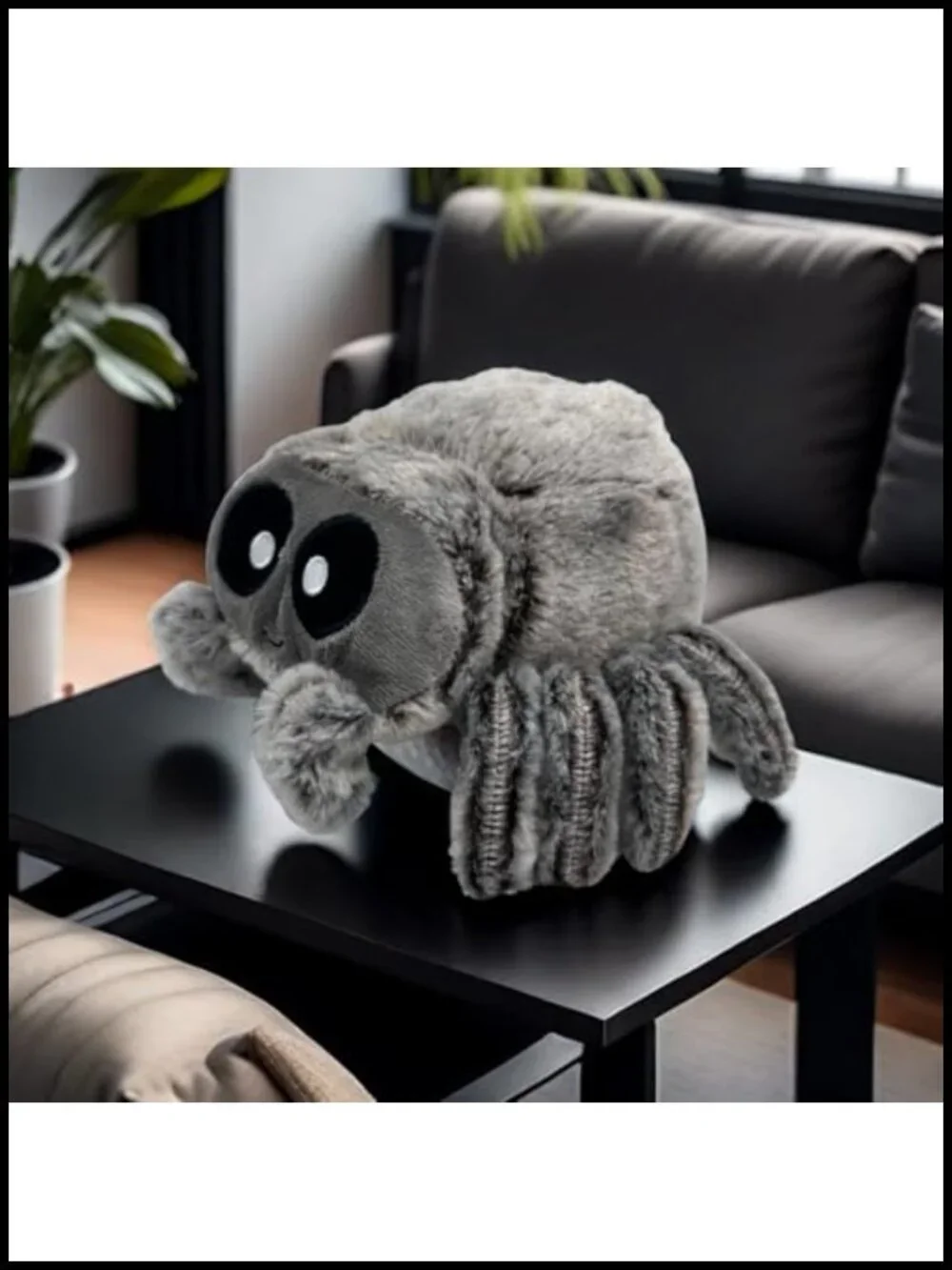 Soft Cuddly Spider Plush Doll, Stuffed Animal Toy for Kids, Halloween Christmas